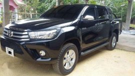 2016 Toyota Hilux 2.4 G MT Black for sale