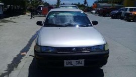 1997 TOYOTA COROLLA MANUAL Color Silver