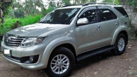 For Sale 2012 Toyota Fortuner 2.5G