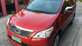 2012 Toyota Innova E diesel FOR SALE