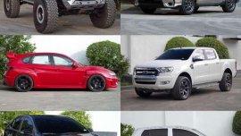 2017Jeep Wrangler Toyota Altis Wigo Ford Ranger Subaru STi Forester ...