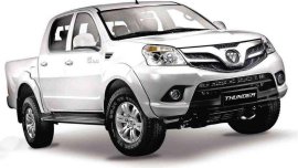 Foton Thunder 4x2 Automatic Grab now our Promo this 2019