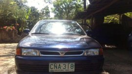 Mitsubishi Lancer color blue glxi all power. 1996 model