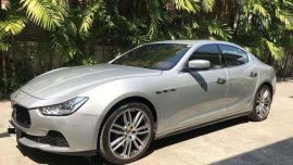 2015 MASERATI GHIBLI Diesel, - "Grey-Brown” color.