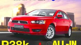 Almost brand new Mitsubishi Lancer Gasoline 2014