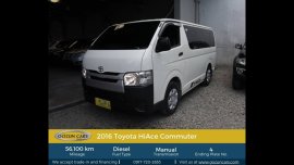 2016 Toyota Hiace Commuter MT for sale