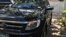 Ford Ranger Xlt 2013 Manual black Very good condition