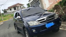 Toyota Fortuner nautical blue G for sale