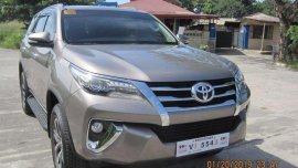 TOYOTA Fortuner 2017 v matic 1520m fresh in and out