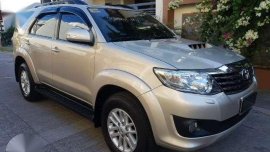 2013 Toyota Fortuner G for sale 