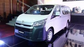 White 2019 Toyota Hiace for sale in Laguna 
