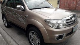 2010 Toyota Fortuner G for sale