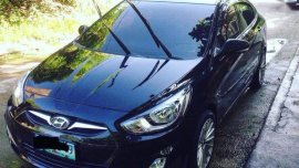 Blue Hyundai Accent 2011 at 60000 for sale in Cainta