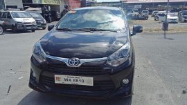 Black Toyota Wigo 2017 Manual Gasoline for sale in Pasig