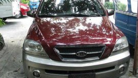 Red Kia Sorento 2005 at 122200 km for sale
