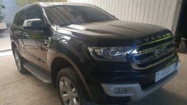 Black Ford Everest 2016 at 30000 km for sale in Pasig