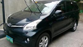 Selling Black Toyota Avanza 2013 Van at Automatic Gasoline 