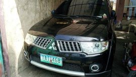 Black Mitsubishi Montero Sport 2011 at 85000 km for sale