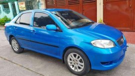 Blue Toyota Vios 2003 at 100000 km for sale
