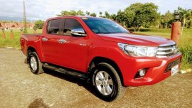 Sell 2nd Hand 2016 Toyota Hilux Automatic Diesel at 33000 km in Davao City