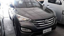 Selling Grey Hyundai Santa Fe 2015 at 84633 km 