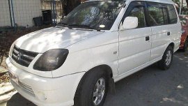 White Mitsubishi Adventure 2016 Manual Diesel for sale Manila