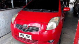 Red Toyota Yaris 2009 Automatic Gasoline for sale in Manila