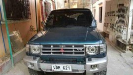Green Mitsubishi Pajero 1997 at 120467 km for sale in Manila