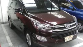 Brown Toyota Innova 2017 Manual Gasoline for sale in Manila