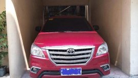 Selling Red Toyota Innova 2015 in Manila