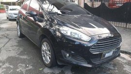 Selling Black Ford Fiesta 2017 Automatic Gasoline at 14000 km for sale