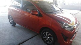 Sell Orange 2018 Toyota Wigo at 5000 km for sale