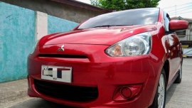 2nd Hand Mitsubishi Mirage 2015 Hatchback at Manual Gasoline for sale in Cavite City