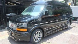 Selling Black Gmc Savana 2018 for sale