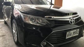 Black Toyota Camry 2015 Automatic Gasoline for sale in Quezon City