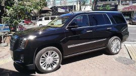 Selling Black Cadillac Escalade 2018 for sale