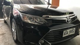 Black Toyota Camry 2015 for sale in Quezon City