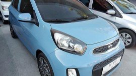 Sell Blue 2017 Kia Picanto at Automatic Gasoline at 7000 km