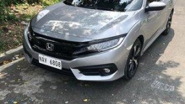 Selling Silver Honda Civic 2018 Automatic Gasoline for sale