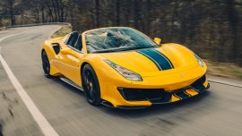 Ferrari 488 Pista Spider caught on Manila roads