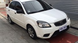 2nd Hand Kia Rio 2010 Sedan at Manual Gasoline for sale in Quezon City