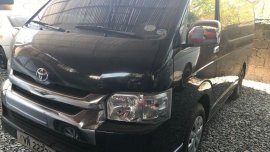 Black Toyota Hiace 2017 for sale in Manual