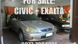 Selling Honda Civic 2000 at 108000 km in Las Piñas