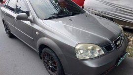 Selling Grey Chevrolet Optra 2005 Manual Gasoline in Quezon City