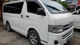 Selling 2nd Hand Toyota Hiace 2012 Manual Diesel at 85000 km in Quezon City