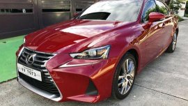 Sell Red 2017 Lexus Is 350 at 7500 km in Parañaque
