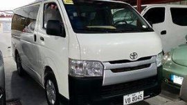 Selling White Toyota Hiace 2016 in Manual