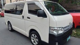 Sell White 2014 Toyota Hiace in Quezon City