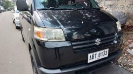 Black Suzuki Apv 2015 for sale in Quezon City