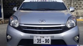 Silver Toyota Wigo 2017 Automatic Gasoline for sale in Las Piñas